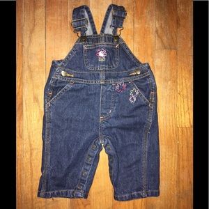 Baby girl Carhartt overalls